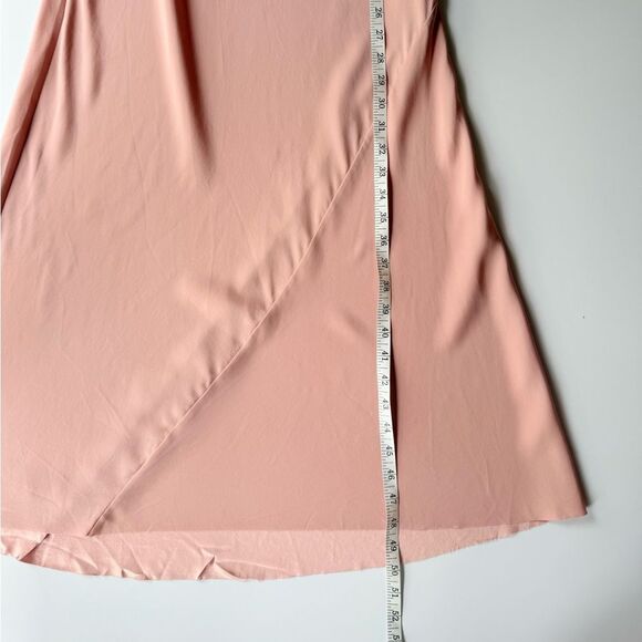 AYR The Ten Outta Ten - Heavyweight Silk Bias Cut Slip Dress Sunset Pink XS - Picture 13 of 16